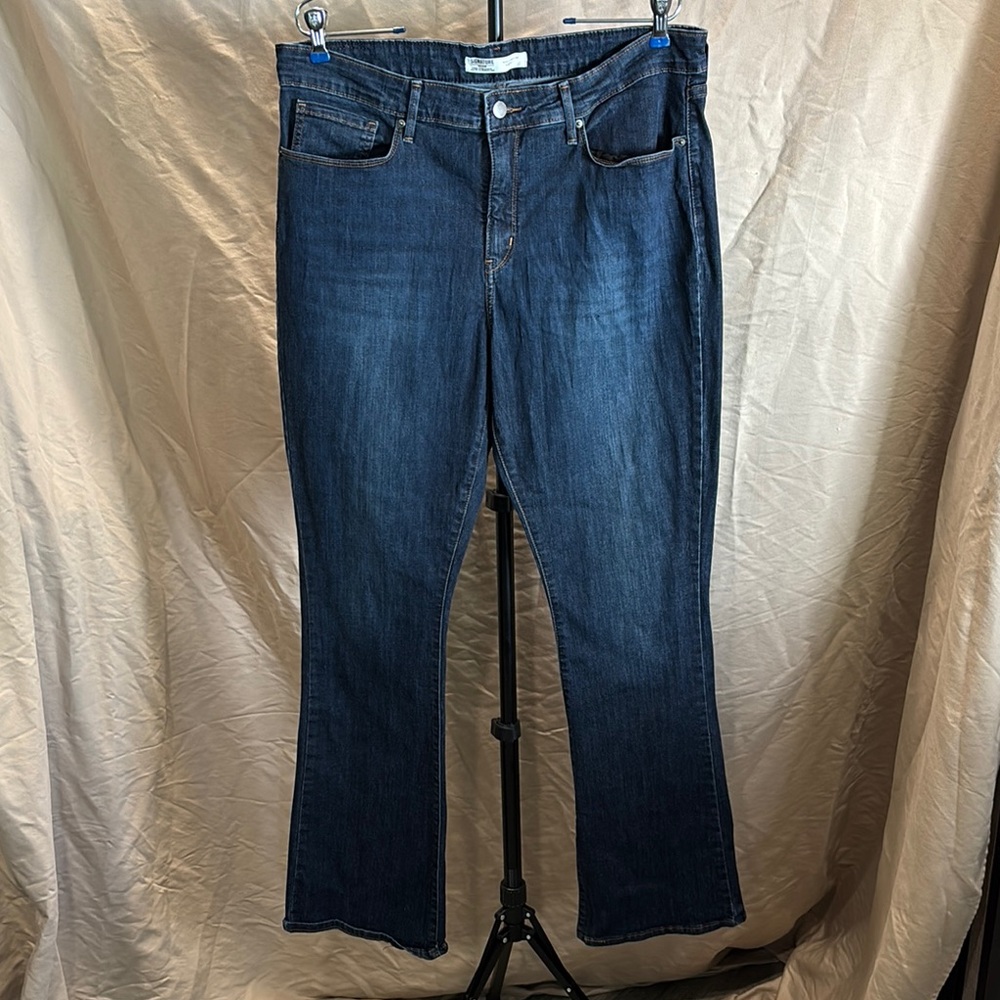 Signature by Levi Strauss Blue Boot Cut Jeans